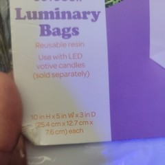 Sun Squad Luminary Bags
