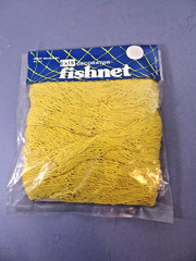 Decorator Yellow Cotton FISHNET DRAPE 6’x 15′ Luau Beach Party Home Restaurant