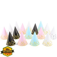 CANREVEL Party Hats Dot 20 Pcs