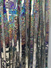 Tinsel Curtain Christmas Foil Fringe Shiny Door Birthday Wedding Party 2M