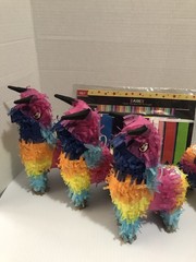 Mini Pinyata Bulls/Donkeys & Decorative Banner Party Decor