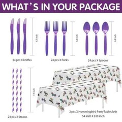 Hummingbird Birthday Party Decorations – Bird Hummingbird Party Supplies Plat…
