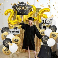 22pcs Graduation Party Balloons,2026 Graduation Party,College & High School Grad