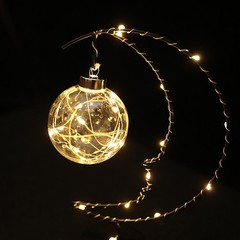 Eid Al-fitr Decoration Led Decorative Lights Islamic Ramadan Moon Night Light