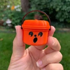 Halloween Pumpkins Small Bucket Cute Pumpkin Trick Bucket ET