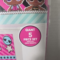 LOL SURPRISE BFFS 4 Eva Mural Scene Setter Wall Decorating Kit Birthday Party