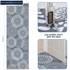 StepRite Runner Rug 2 x 6 ft, Washable Rugs, 2′ x 6′ (Rectangular), Grey