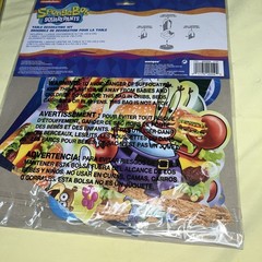 (Two) SpongeBob SquarePants Party Table Decorating Kit 3 Centerpieces & Confetti