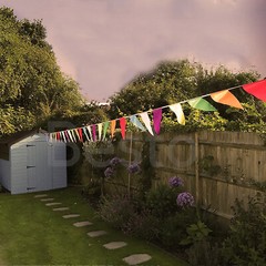 33 Feet 20 Flags Multi Colour Banner Bunting Party Event Home Garden Decoration