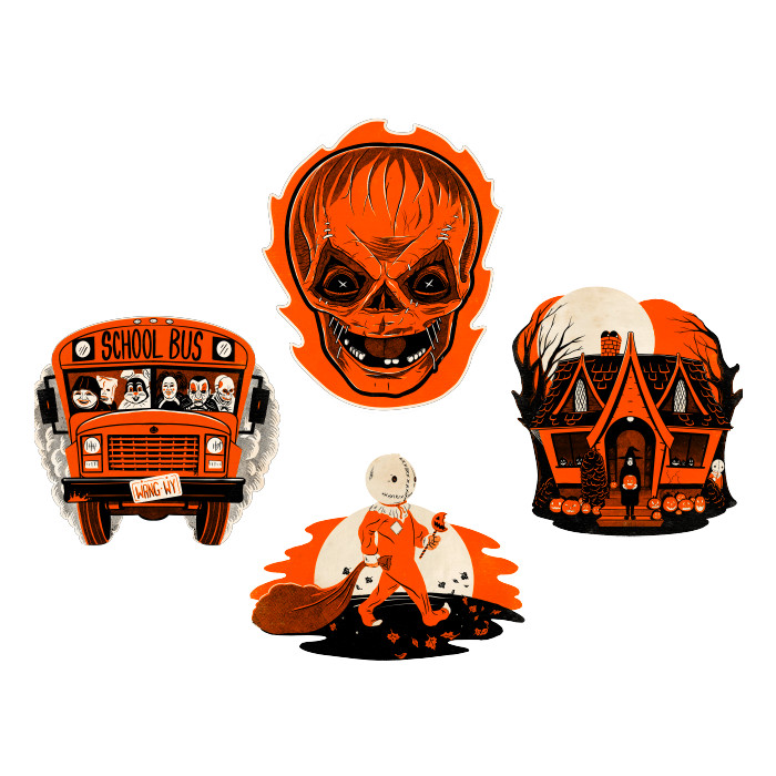 Sam Trick ‘R Treat Glow in The Dark Wall Decor