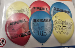 Despicable Me 4 Birthday Party Supplies Backdrop+Centerpiece+Balloons+Loot bags