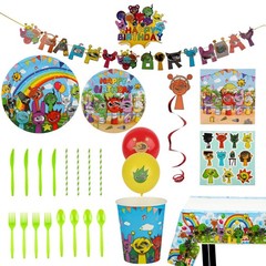 229 PCS Birthday Party Supplies Set for 20 – Plates, Cups, Balloons, Banner & Mo