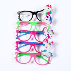 12 LED Unicorn Glasses Light Up Sunglass Flashing Unicorn Party Favors
