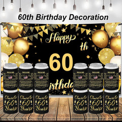 60Th Birthday Decorations for Women and Men, Vintage 1966 Birthday Decor, Sixty