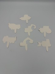 56 PCS Excavator Cupcake Toppers Construction Truck Theme Party Supplies New