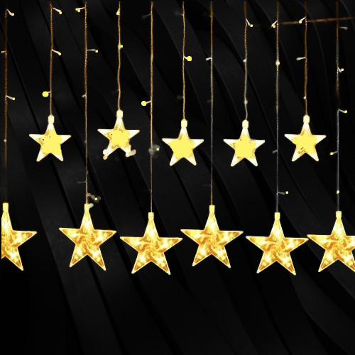 Star Curtain String Lights Birthdays, Parties, Wedding Decorations!