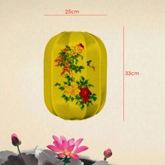 Chinese Court Palace Lantern Art Handmade Printed Floor Lamp Shade Cover