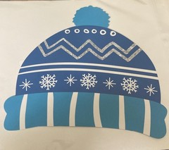 Snowman Photo Booth Props, Winter Wonderland (25ct)