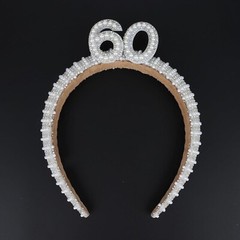 60Th Birthday Decorations for Women, 60Th Birthday Crown 60Th Birthday Party Fav