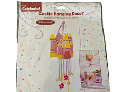 Way to Celebrate Castle Hanging Decor – 3 dimensional – Brand New