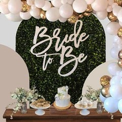 Bride to Be Wooden Sign for Backdrop DIY Engagement Party Decorations for Bac…