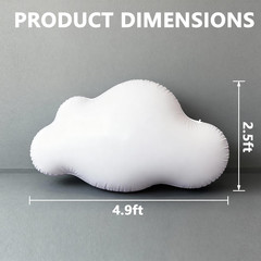 LED Inflatable Cloud Balloons for Wedding/Event/Party Decor (4.92ft)