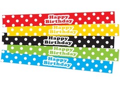 Teacher Created Resources Birthday Slap Bracelets 10pk