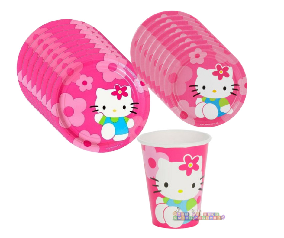 HELLO KITTY BIRTHDAY PARTY BUNDLE (1) Happy Birthday Lots Sets Kids Cartoon