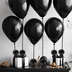 24 PCS Balloon Weights Metallic Anchor, Balloon Holder Heavy Weights with 1 R…