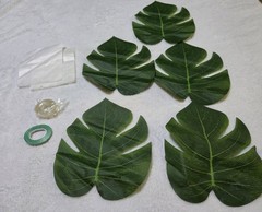 107pc Woodland Balloon Decorations w/Leaves, Baby Deer-Birthday, Baby Shower etc