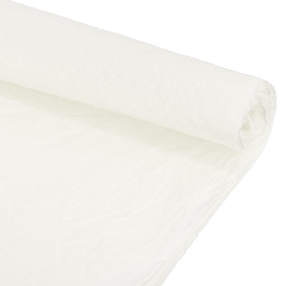Crepe Paper Roll 1.6ft Long 20.5 Inch Wide for Wedding Decor,Silver White 5pcs