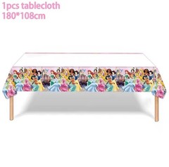 Disney Princess Birthday Party Tableware Decorations Plates Balloons Tableware