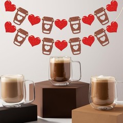 Coffee Banner, Coffee Themed Party Decorations, Love is Brewing Bridal Shower…