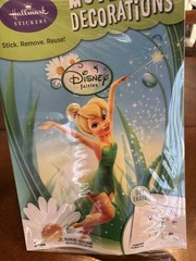 TINK Disney Fairies Tinker Bell Moveable Decorations Big Reusable Stickers NEW