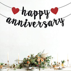Happy Anniversary Banner, Anniversary Party Decorations, We Still Do, Happy Wedd