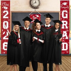 3 Pieces 2026 Graduation Party Decorations Graduation Porch Sign Class of 202…