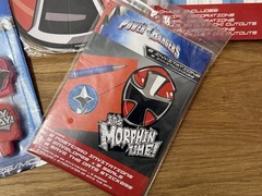 Mighty Morphin Power Rangers Happy Birthday Party Lot Supplies Decorations Masks