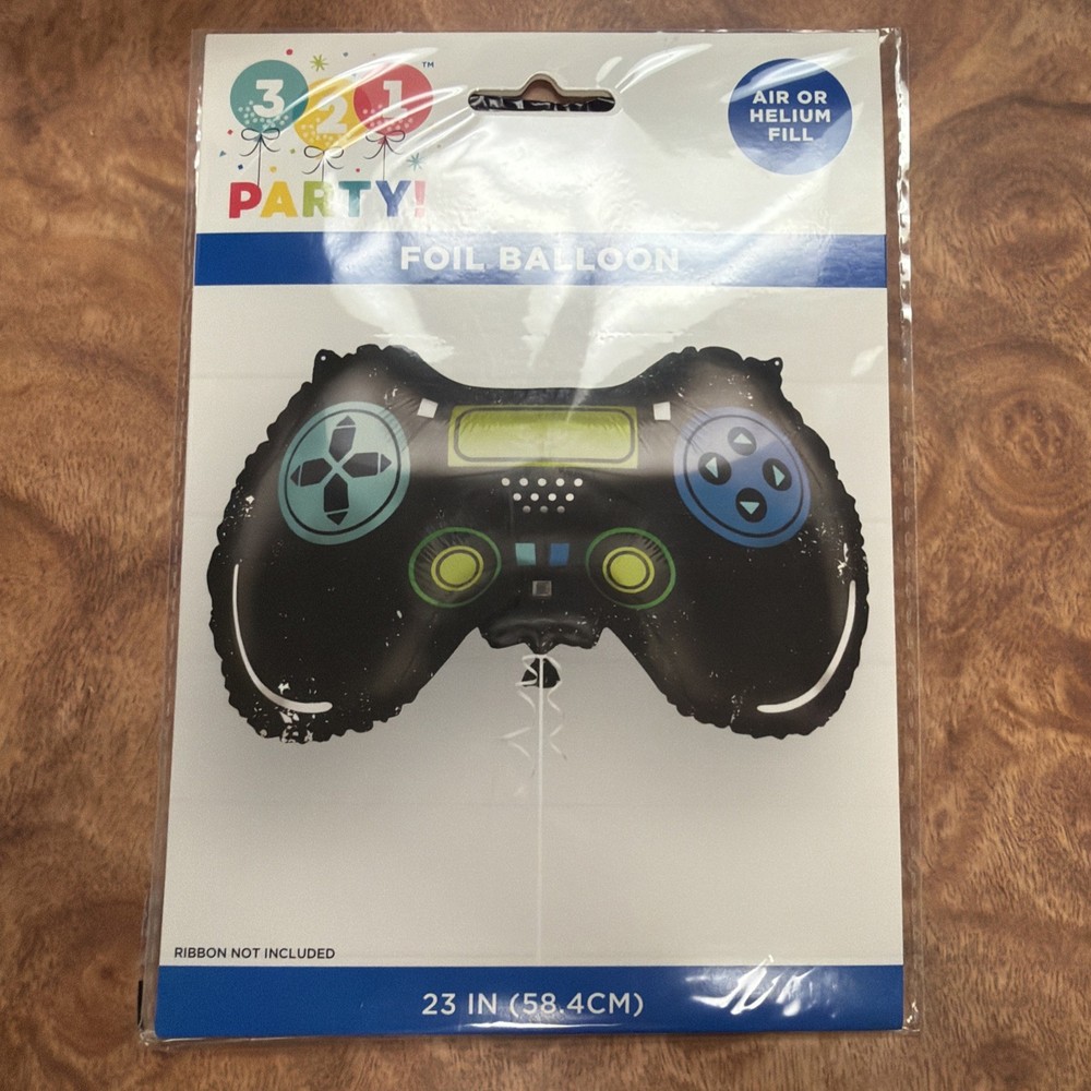 321 Party! Game Over! Gamer 17-inch Foil Balloon (Helium Quality)