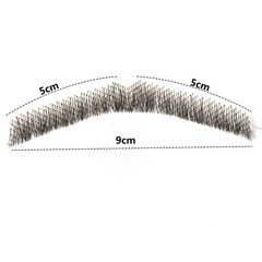 Fake Beard for Men Human Hair Fake Mustache Realistic False Facial Hair Hand …