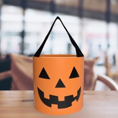 2 Pcs Halloween LED Trick or Treat Candy Buckets Party Supplies