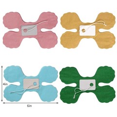 Sage-Green Pink-Gold Party-Decorations Streamers Garland – 12Pcs 4-Leaf Clover