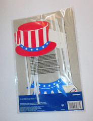 Patriotic Photo Booth Props 10 pieces 4th of July