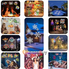 Halloween Projector Light Christmas Outdoor LED Laser Light Festival Party Decor