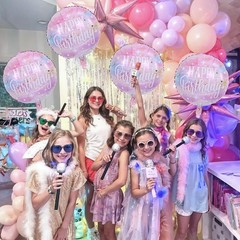 18 Inch Happy Foil Balloons, 4Pcs Pastel Pink Purple Blue Cloud Helium Mylar …