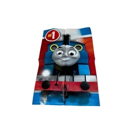 Thomas & Friends Wall Decorating Kit Kids Blue New 5 Piece Scene Setter
