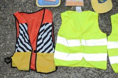 Construction Zone Party Plates Balloons Hat Vests Worker Ikea Gymboree Cute Lot