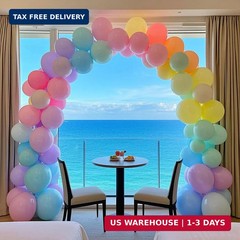 Pastel Balloons Latex Pastel Birthday Decorations 100 Pack 12 inch Round Helium