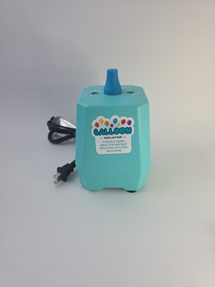 Electric Balloon Inflator Works Great 1 Nozzle Cover Included