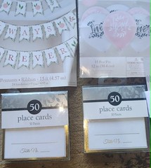 Party Decor Bridal Shower / Bachelorette/ wedding sash Foil Curtain Balloons Ban