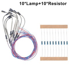 LED Street Lights For Model Making For Railway & Building Layout Resistors Hot